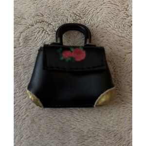 Rainbow High Daria Roselyn Series 3 Black Gold Purse Rose Bag